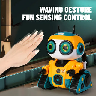 Smart Robot Interactive Robots 2.4G Remote Control Intelligent Induction Dance Music Robotic Toys for Children Birthday Gifts