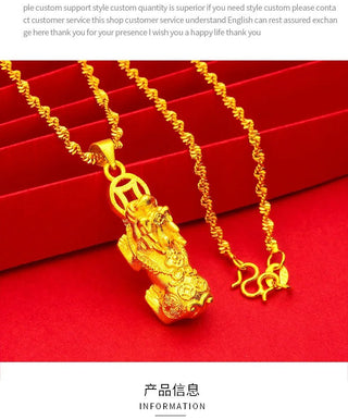 Elegant Men Water Wave Necklace Pendant - Epictzar Intl.
