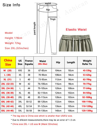 Men Casual Jogger Baggy Pants
