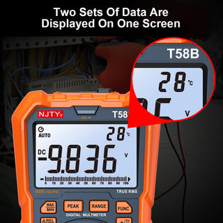Smart Backlit Inductance Digital Multimeter