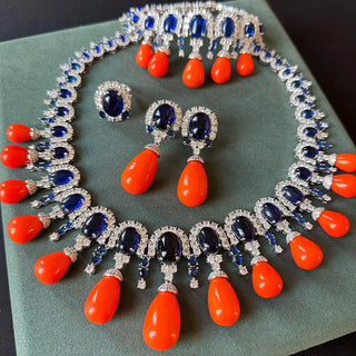 Natural Bridal Party Jewelry Set
