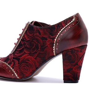 Floral Print Pumps Party Shoes