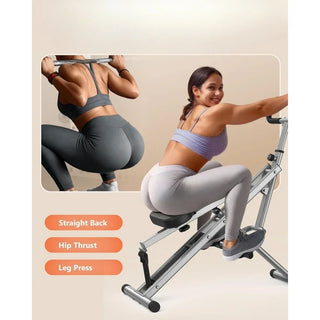 Adjustable Squat Resistance Rowing Machine