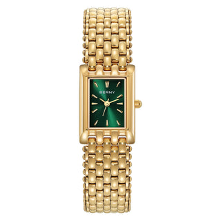 Exquisite Ladies Quartz Gold Wristwatch