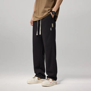 Classic Elastic Waist Casual Pants