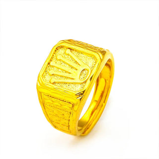 Men's Crown Wedding Ceremony Ring