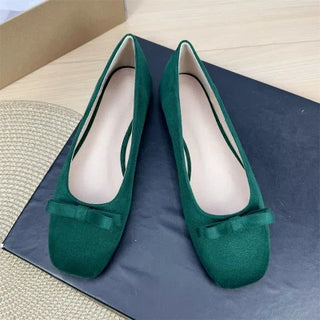 Square Toe Soft Sole Flats Shoe