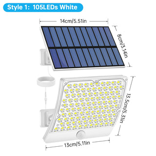 Outdoor Solar Motion Sensor Flood Lights