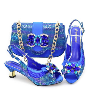 Italian Design Ladies Shoes & Matching Bag Set