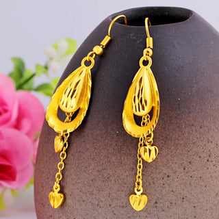 Elegant Ancient-carved Vintage Earrings