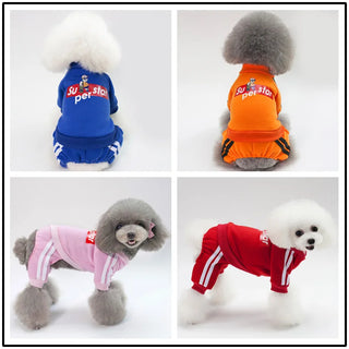 Pet Dogs Hoodie Print Design Vest