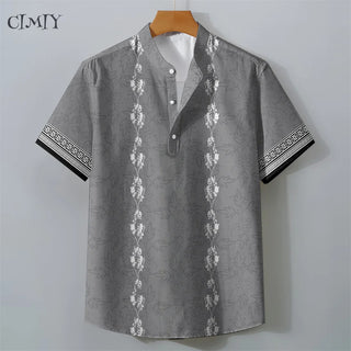 Men's Traditional Ethnic Tribal Style Shirt