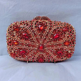 Luxury Rhinestone Bridal Party Clutch Purse - Epictzar Intl.