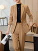 Khaki Pant Suit