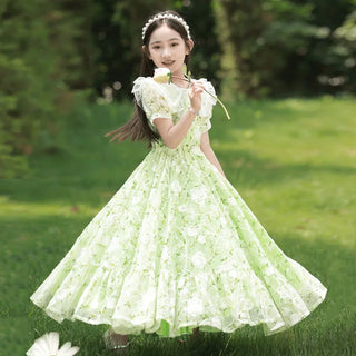 Princess Gown Short-sleeved Dress