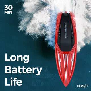 Large Speedboat High-Speed 2.4G RC Water Toy