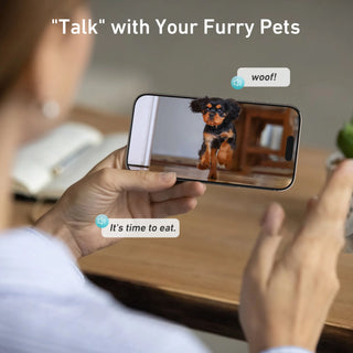 Pet Smart Voice Recorder Food Dispenser