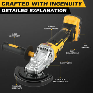 DEWALT Flat Head Angle Grinder