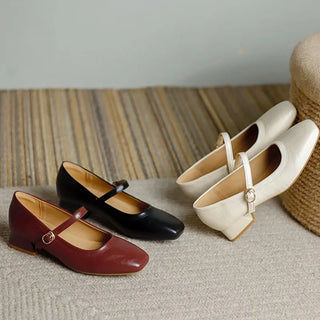 Sweet Lady Mid Heels Shoes