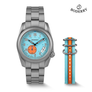 Titanium Quartz Sport Business Wristwatch