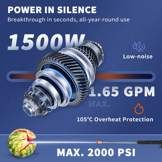 Electric Quick Connect Nozzles Power Washer