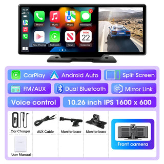 Wireless Navigation Carplay Dash Cam