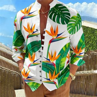Men's 3D Print Long Sleeved Pattern Top Shirt - Epictzar Intl.