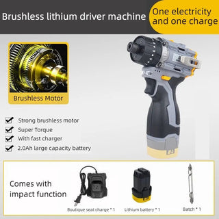 Cordless Electric Impact Hammer Drill - Epictzar Intl.