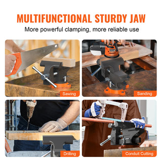 Multipurpose Swivel Base Bench Vise