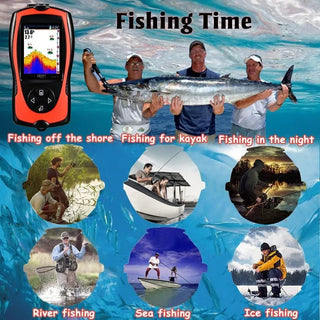 Handheld Fish Depth Finder Sonar Sensor Fish Finder - Epictzar Intl.