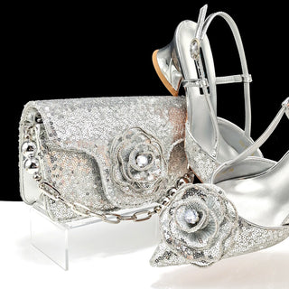 Nigerian Fashion Design Shoes & Bag Set