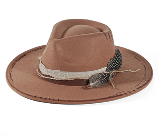Retro Suede Fedora Jazz Party Hats