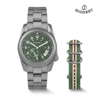 Titanium Quartz Sport Business Wristwatch