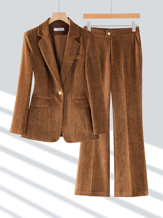 Office Ladies Formal Pants Suit