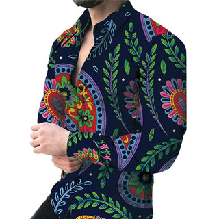 Men's Luxury Casual Long-sleeved Shirt
