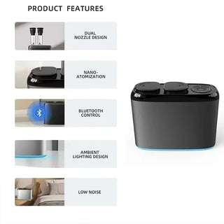 Bluetooth Waterless Essential Oil Diffuser