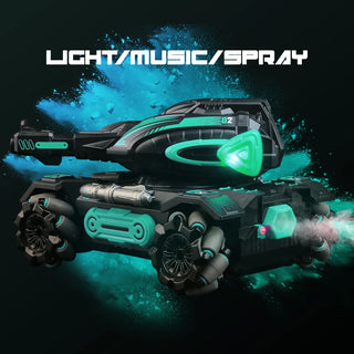 RC Armor Spray Launcher Tank Toy Car