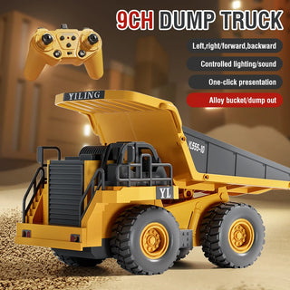 RC Bulldozer Dump Truck Engineering Vehicle