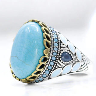 Vintage Oval Anniversary Party Ring