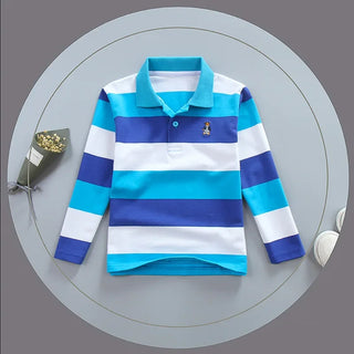 Boy Long Sleeve Polo Shirt