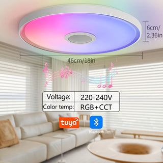 Smart App Controlled LED Ceiling Fan