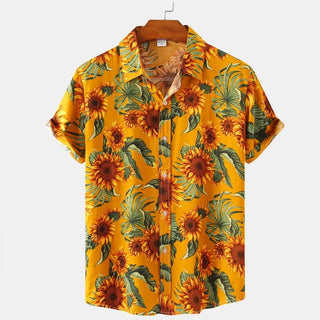 Men's Hawaiian Beach Holiday Party Shirts