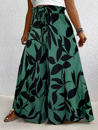 Women Drawstring High Waist Loose Pants