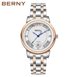 Sapphire Glass Roman Numerals Women Wristwatch
