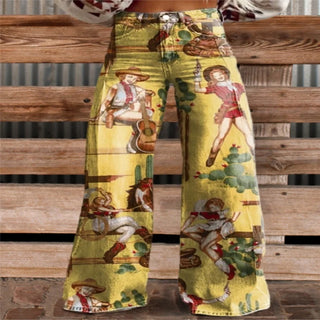 Denim Thin Fabric Fashion Elements Pants