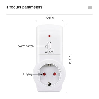 RC Smart Timer Electrical Outlet Switch