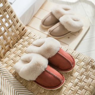 Furry Plush Non-slip Indoor Slippers