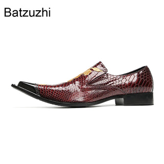 Luxury Designer Men Leather Dress Shoes