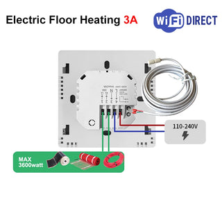 Gas Boiler Water Heating Smart Thermostat