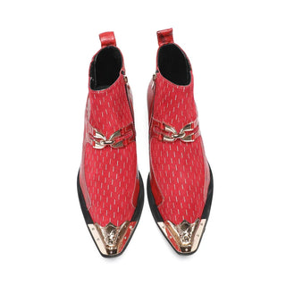 Elegant Genuine Leather Luxury Ankle Boots